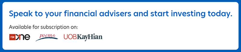Speak to your financial advisers and start investing today