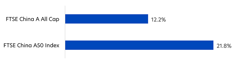 Index performance, 2024 (in CNY)