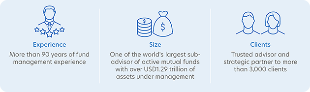 About Wellington Management, sub-manager of the Fund