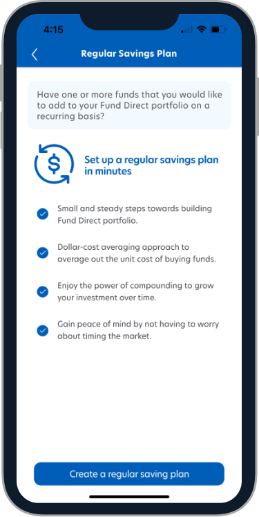 Regular Savings Plan