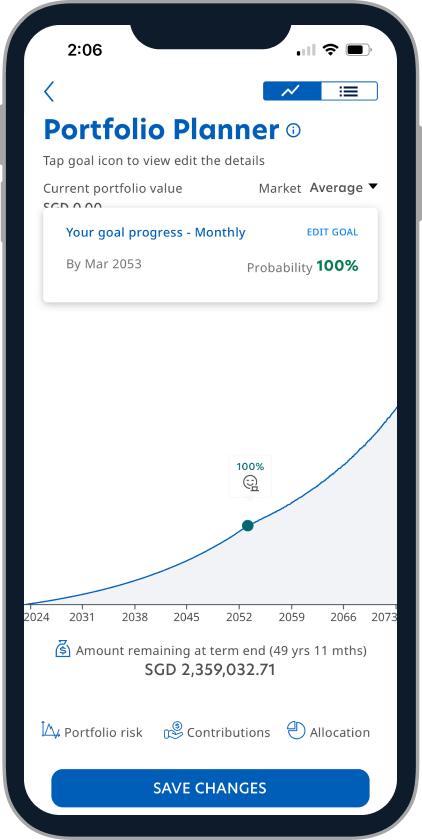 UOBAM App Screen 2