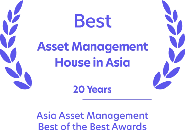 Best Asset management House in Asia Award for 20 years