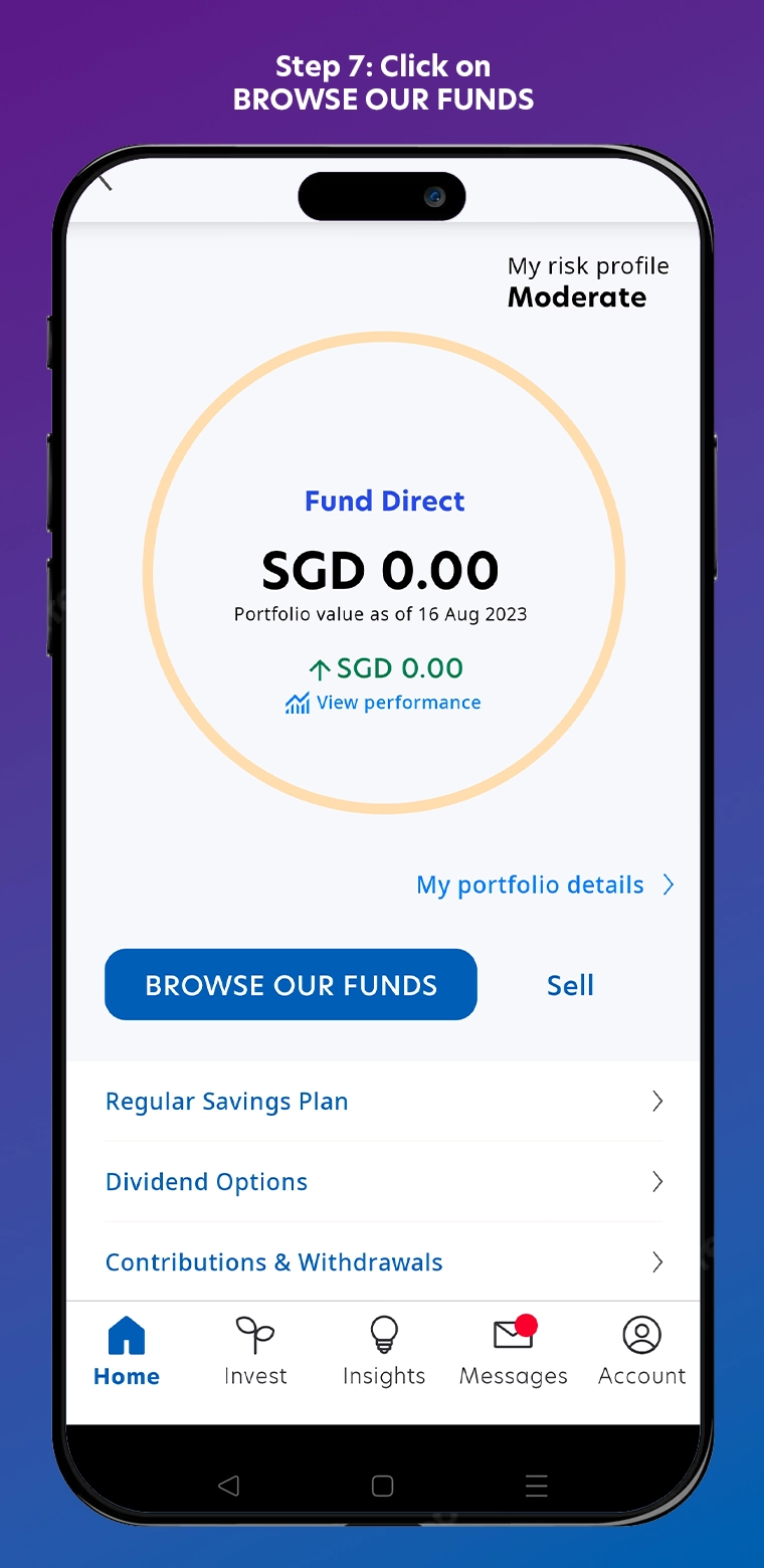 Step 7: Click on Browse All Funds