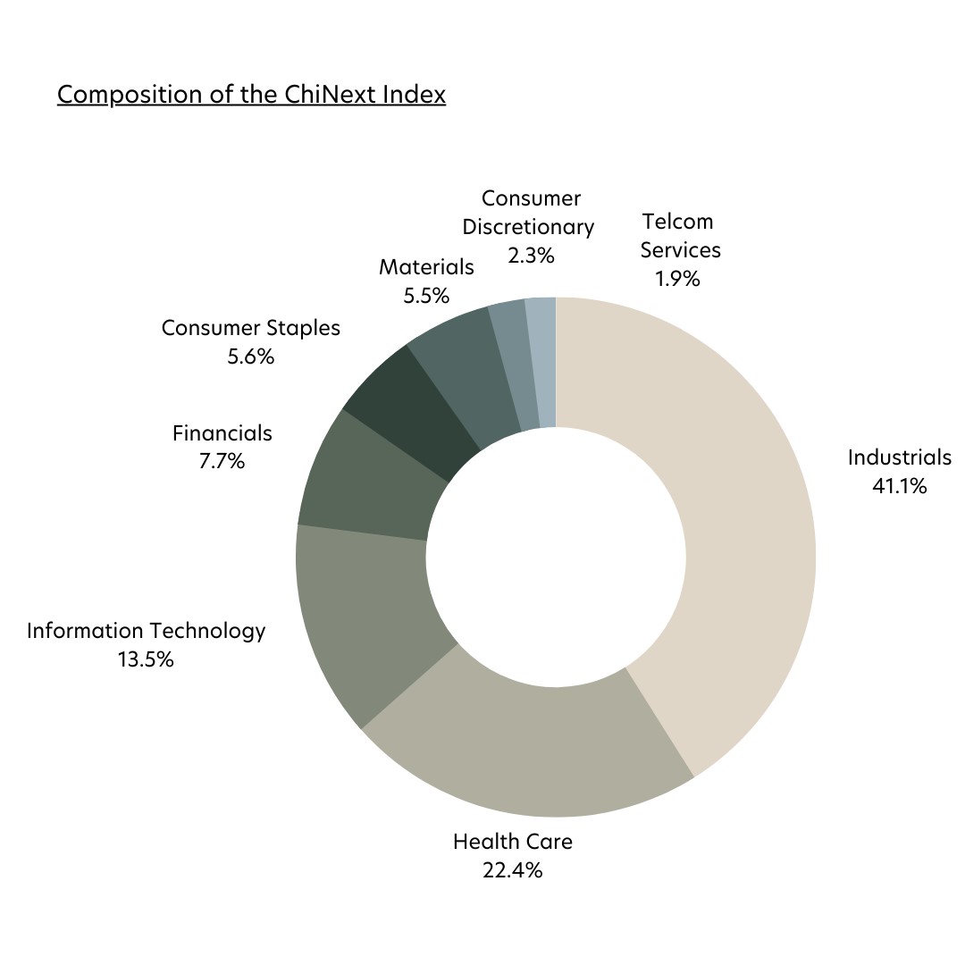 Composition of the ChiNext Index